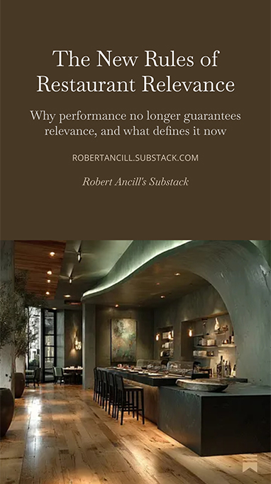 The New Rules of Restaurant Relevance